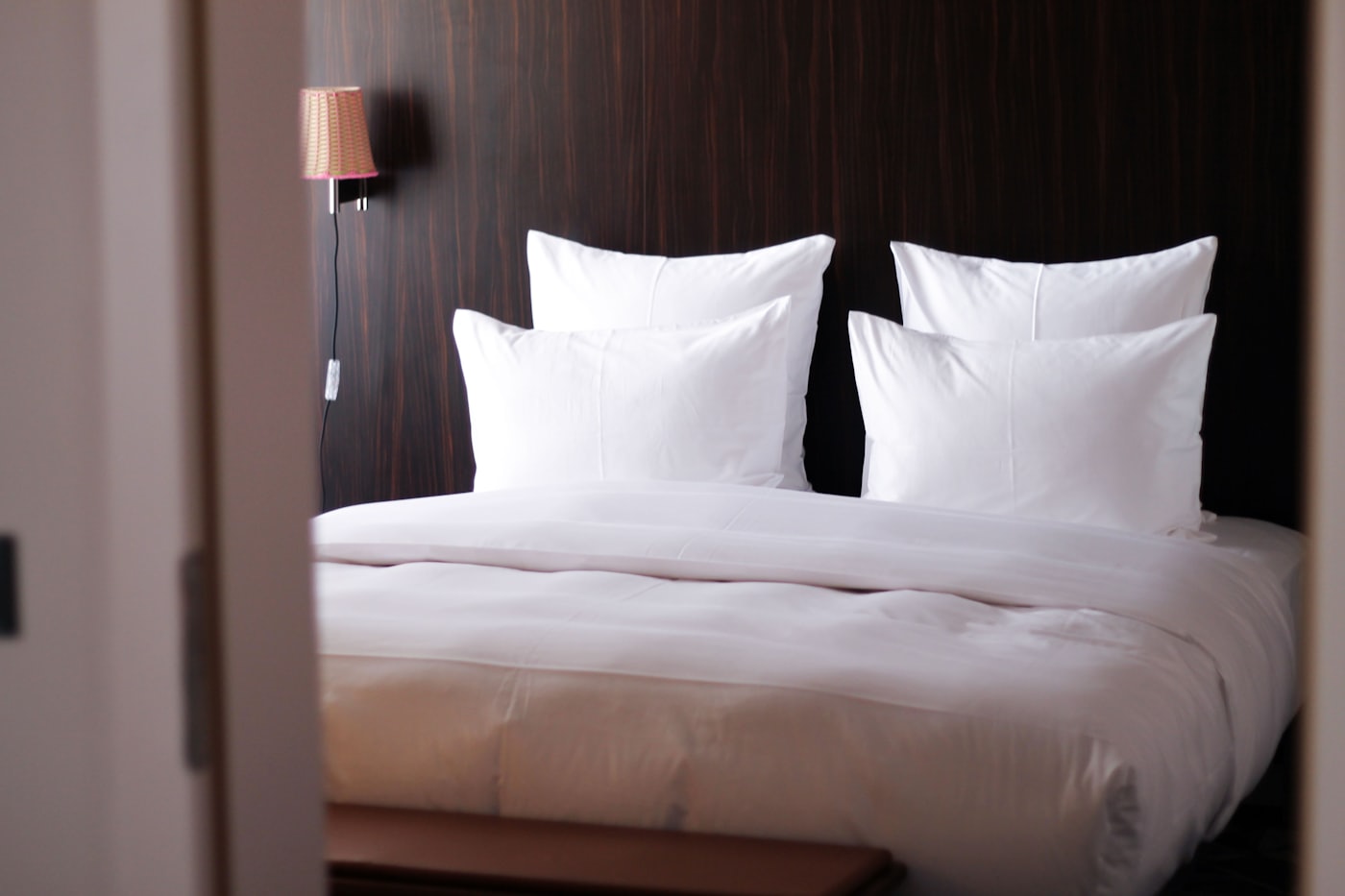 Hotel rooms ready for the next guest.