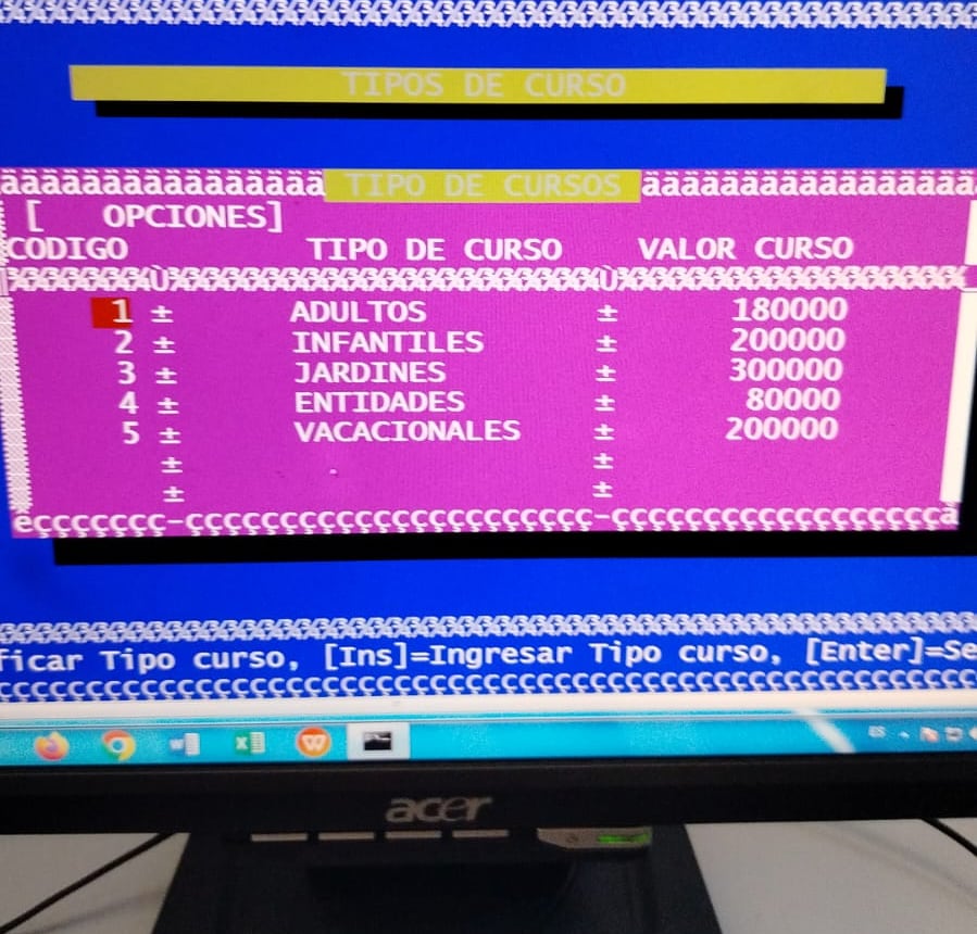 Toda la escuela dependía de un programa de hace 30 años.