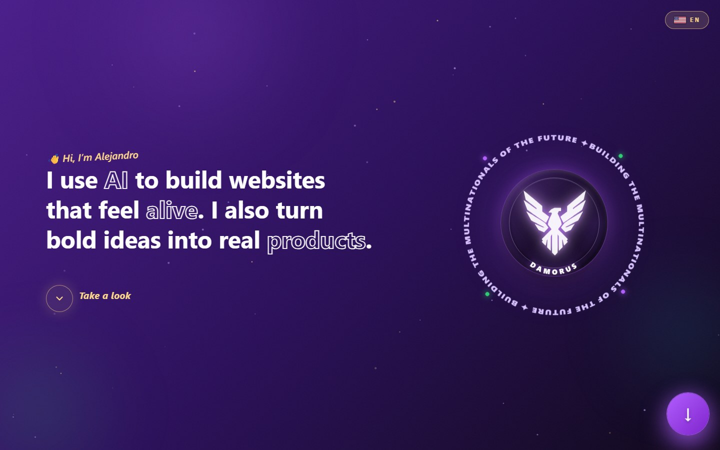 A portfolio built to land a job.