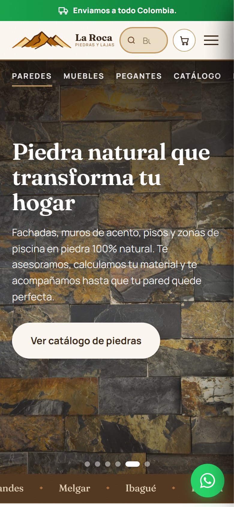 Un favicon que llena el círculo de Google, una cinta de ciudades que no se detiene y detalles de movimiento que hacen sentir el sitio terminado.