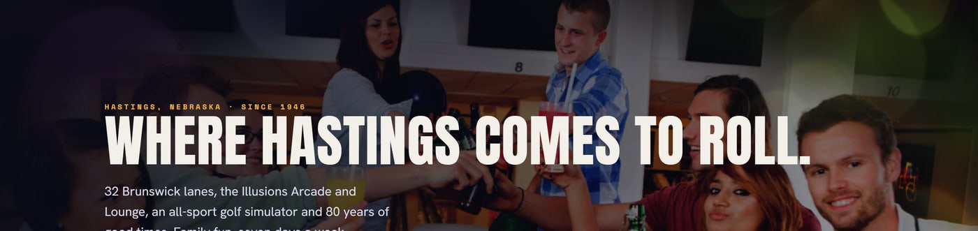 La portada: "Where Hastings comes to roll".